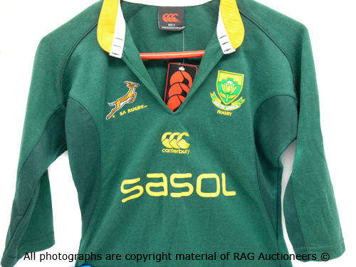 SPRINGBOK Canterbury Ladies 3/4 Jersey (Size:16)