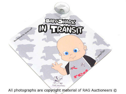 BABY Shark (BABY ON BOARD SIGN)