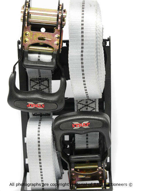 2 Pce Ratchet Tie Down X Strap (4.6m X 30mm)