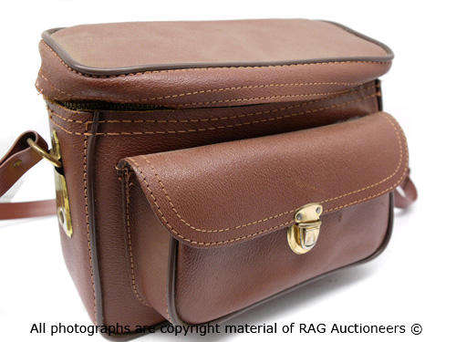 Vintage Cowhide Camera Bag