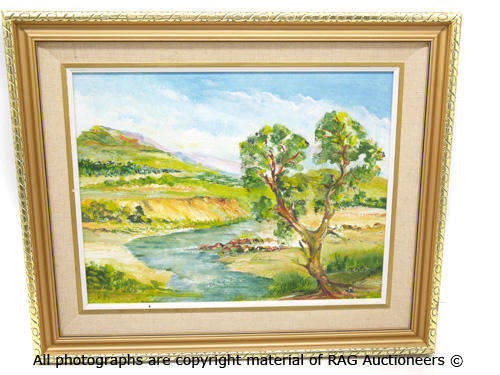 J.W Otter Original Paintings X 2