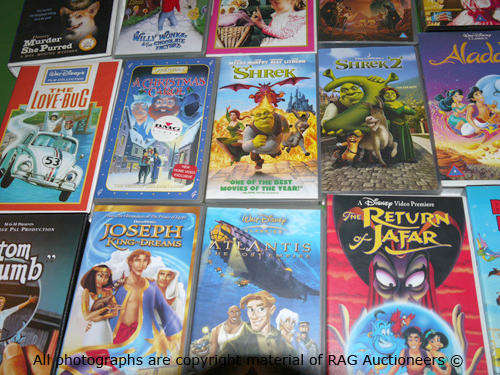 Job Lot of Children's VHS Tapes