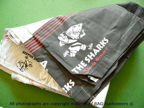 SHARKS Ready to Hang Unlined Curtain