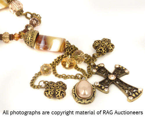 **R760** Long Length Tasseled Necklace