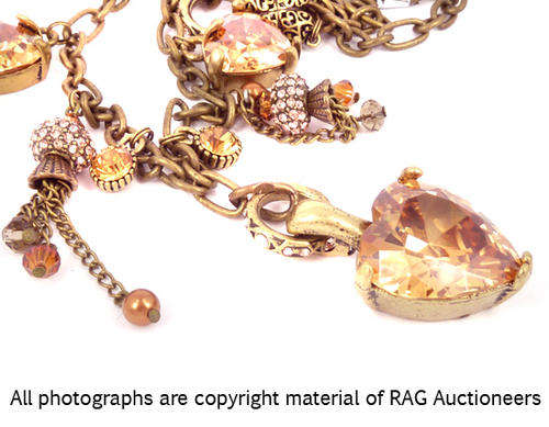 **R820** Lauren Michelle's Heart Pendant Necklace