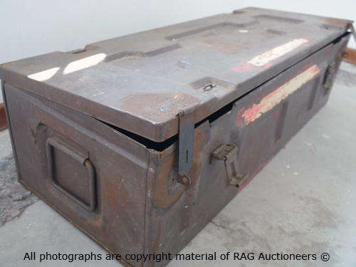 Vintage 1967 Metal Army Trunk [2 Up for Grab!!!]