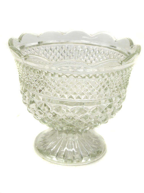 Vintage Bowl With Stem