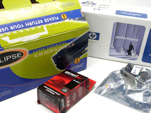 4 X Toners and Cartridges