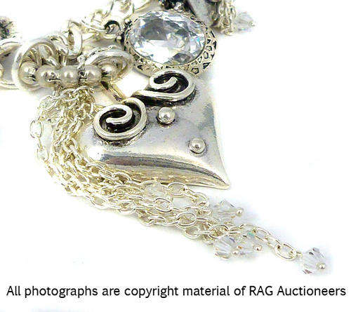 **R500** Lauren Michelle Collection Tasseled Necklace