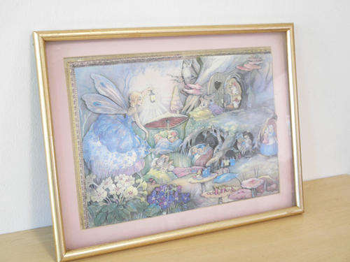 Fairy 3D Picture in Frame