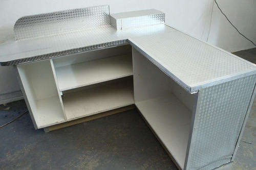 L-Shaped Shop Counter