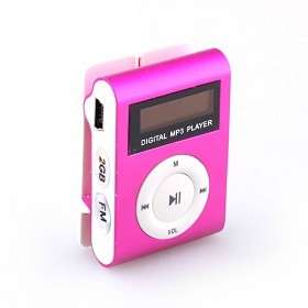 MP3 WMA Player - 4GB - Built-in FM Radio