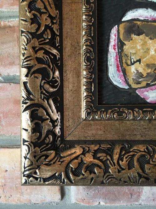 SOLOMON MAHLANGU, OIL PAINTING