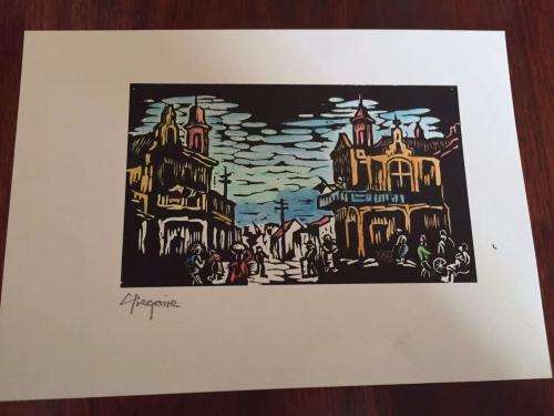 GREGOIRE BOONZAIER, COLOUR LINOCUT