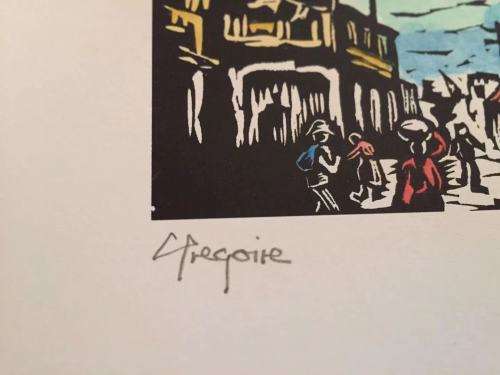 GREGOIRE BOONZAIER, COLOUR LINOCUT