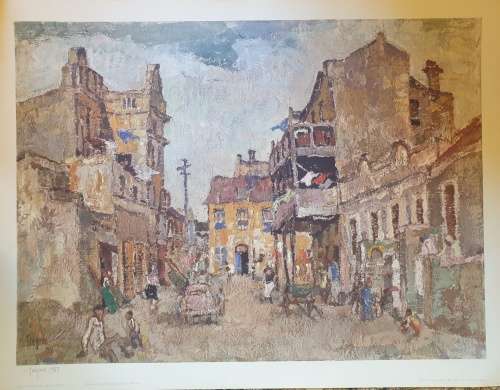 Gregoire Boonzaier, Street in Old Cape Town, District Six