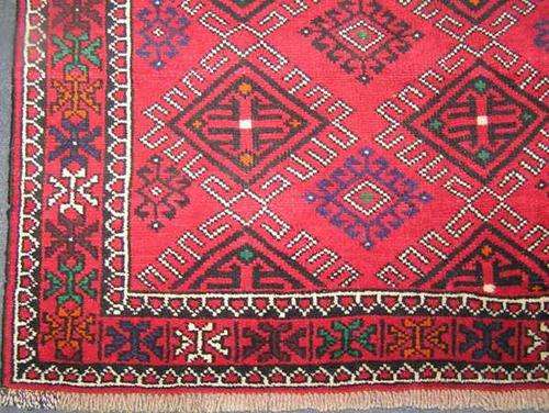 PERSIAN HAND WOVEN KURDI GHOOCHAN CARPET 3M X 1.53M