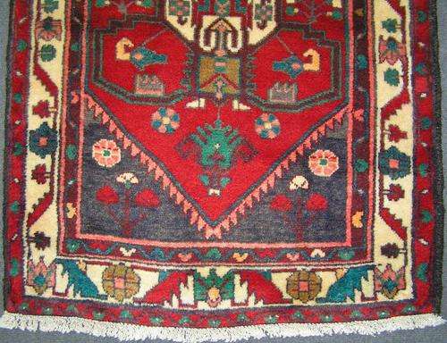 PERSIAN HANDWOVEN HAMADAN CARPET RUNNER 3M X 0.84M