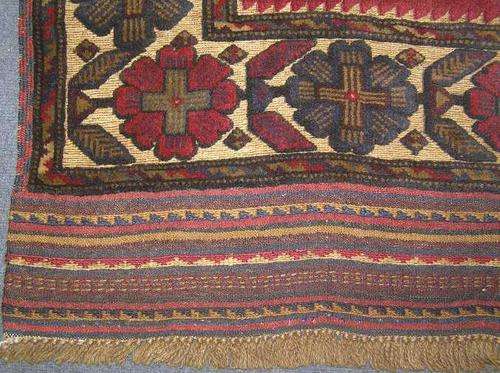 AFGHANI HANDWOVEN TAIMANI KILIM CARPET 1.7M X 1.20M
