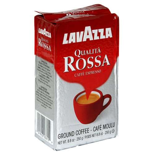 Lavazza Qualita Rossa - Original Caffe Ground Espresso (1 kg)