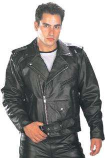 Classic Leather Motorcycle Jacket