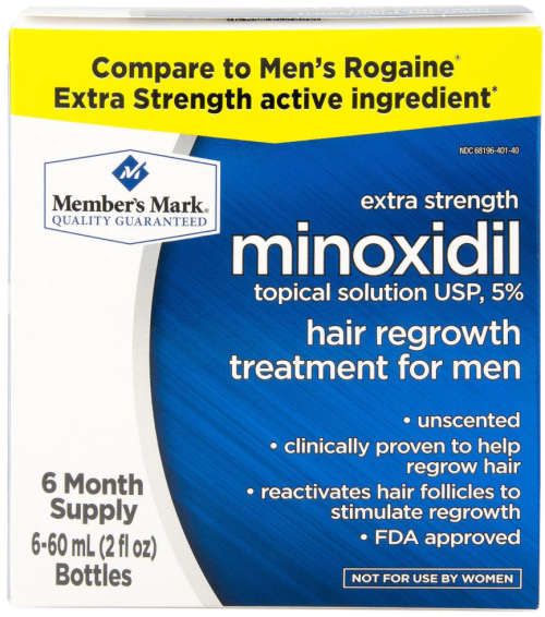 Minoxidil 5% - Member's Mark (6 month supply)