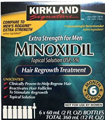 Minoxidil 5% - Kirkland Men's range (6 month supply)