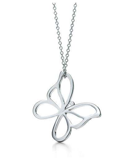 Sterling Silver Butterfly Pendant and Chain