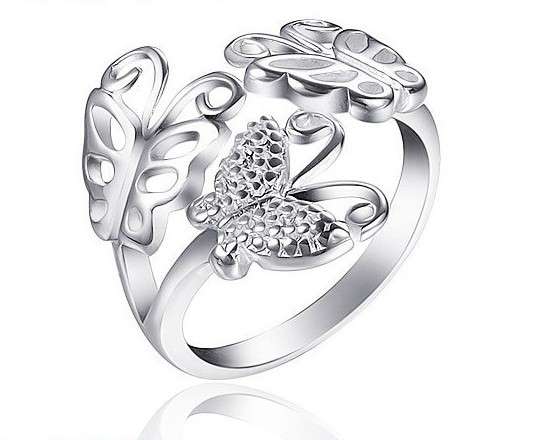 Butterfly Sterling Silver Ring ***Adjustable***