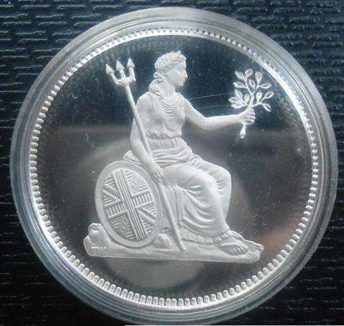 PROOF SILVER ROUND - 99.99% SILVER