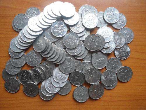 893 GRAMS / x94 FIFTY CENT NICKEL COINS LOT !!!