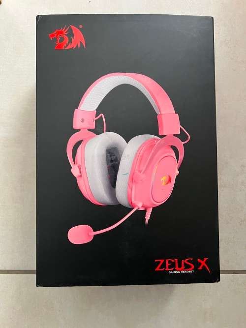 Redragon ZEUS X RGB Gaming Headset  Pink