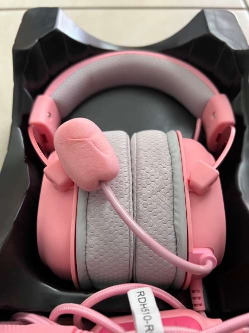 Redragon ZEUS X RGB Gaming Headset  Pink