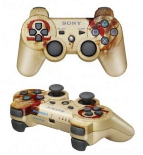 Sony PlayStation DualShock 3 God of War Ascension Limited Edition Gold Controller (PS3)