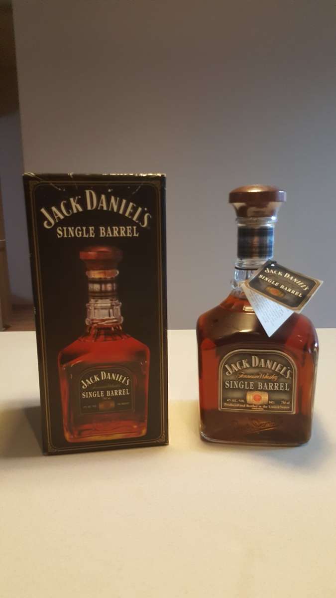 Jack Daniels Single Barrel Whiskey 750ml 2006 Collectible B421 Version