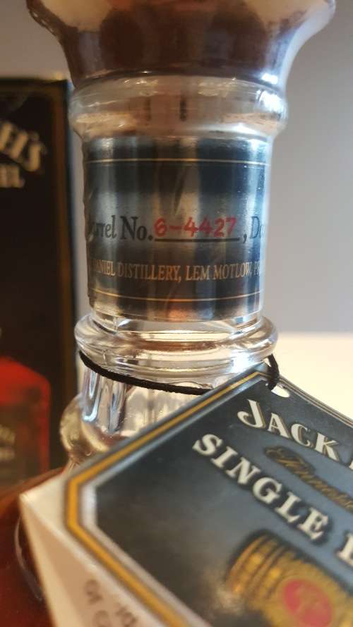 Jack Daniels Single Barrel Whiskey 750ml 2006 Collectible B421 Version