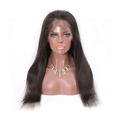 Full Lace Human Hair Wigs 10"~24" natural black