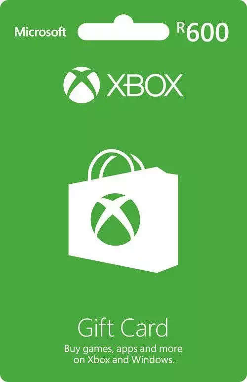 Xbox Live Gift Card (R600)