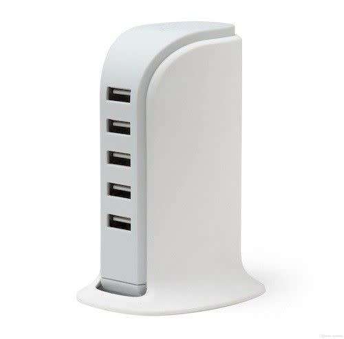 5-Port USB Desktop Charger