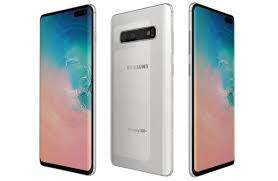 SAMSUNG GALAXY S10 PLUS PRISM WHITE 128 GB BRAND NEW ICASA APPROVED FREE SHIPPING INCLUDED