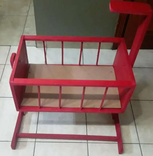 DOLL COT WITH SWING MOTION!!!!!!!