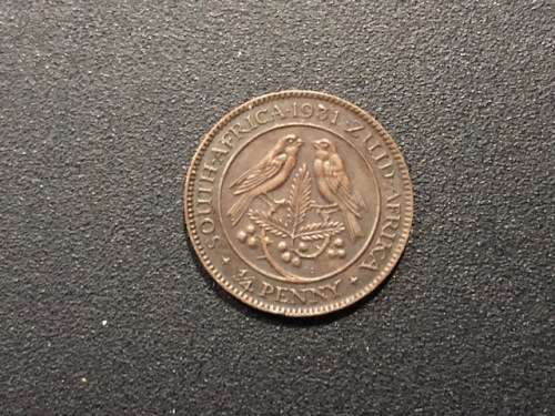 Scarce 1931 Union of SA quarter penny (farthing)