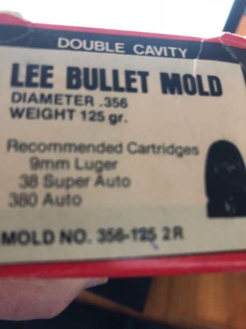 American made LEE PRECISION BULLET MOLD: In Original packaging; 9mm, .38 and 380 auto