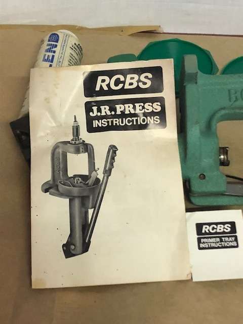 RCBS JR Press: Almost never used and in original box