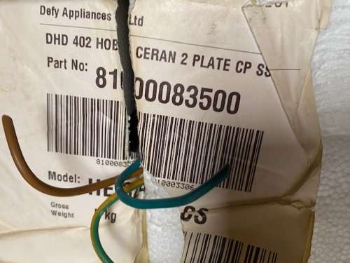 Defy Domino Hob: Model HE 3240 CS: Boxed: Get yourself a bargain!!!!