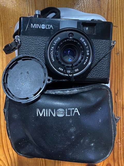 Vintage Minolta camera for the collector