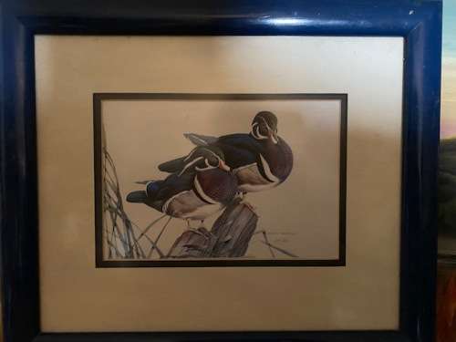 2x Well framed items to adorn the walls;Bid per item