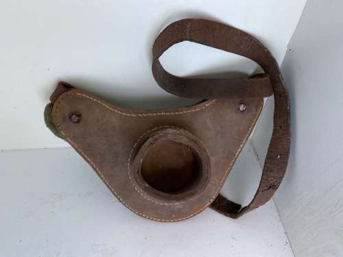 Vintage waist fishing rod holder