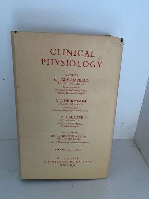 Collectable medical book: Clinical Physiology