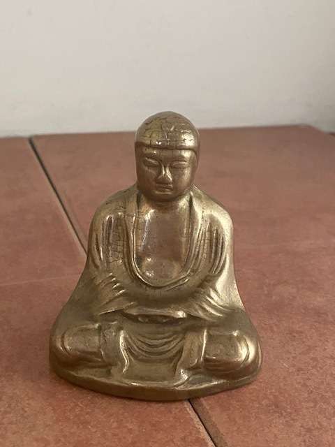 Lovely brass Budda